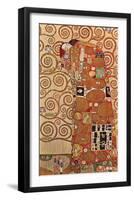 Fulfillment-Gustav Klimt-Framed Art Print