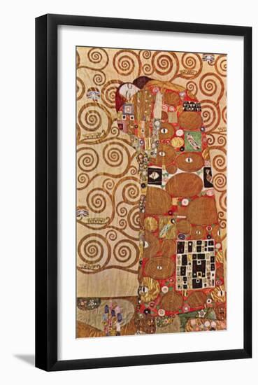 Fulfillment-Gustav Klimt-Framed Art Print