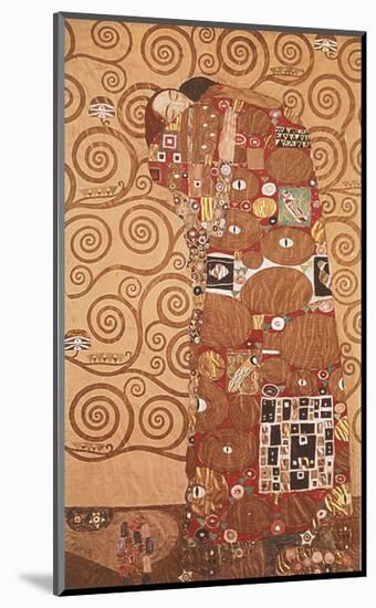 Fulfillment-Gustav Klimt-Mounted Art Print