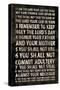 Full 10 Commandments-Jace Grey-Stretched Canvas