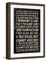 Full 10 Commandments-Jace Grey-Framed Art Print