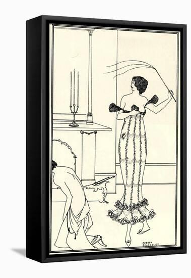 Full and True Account of the Wonderful Mission of Earl Lavender by J. Davidson, 1895-Aubrey Beardsley-Framed Stretched Canvas