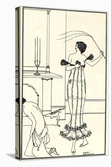 Full and True Account of the Wonderful Mission of Earl Lavender by J. Davidson, 1895-Aubrey Beardsley-Stretched Canvas