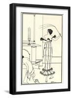 Full and True Account of the Wonderful Mission of Earl Lavender by J. Davidson, 1895-Aubrey Beardsley-Framed Giclee Print