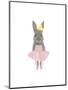 Full Body Ballet Bunny-Leah Straatsma-Mounted Art Print