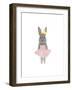 Full Body Ballet Bunny-Leah Straatsma-Framed Art Print