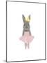Full Body Ballet Bunny-Leah Straatsma-Mounted Art Print