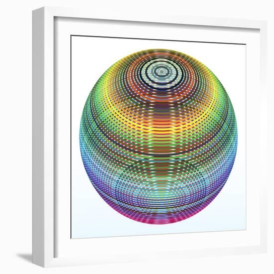 Full Color Spectrum-Sangoiri-Framed Art Print