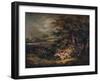 Full Cry - And A Fall', c1790, (1922)-George Morland-Framed Giclee Print