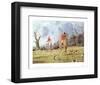 Full Cry-George Wright-Framed Art Print