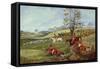 Full Cry-Henry Thomas Alken-Framed Stretched Canvas