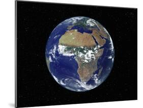 Full Earth Showing Africa And Europe During the Day-Stocktrek Images-Mounted Premium Photographic Print