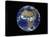 Full Earth Showing Africa, Europe During Day, 2001-08-07-Stocktrek Images-Stretched Canvas