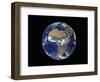 Full Earth Showing Africa, Europe During Day, 2001-08-07-Stocktrek Images-Framed Photographic Print