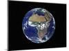 Full Earth Showing Africa, Europe During Day, 2001-08-07-Stocktrek Images-Mounted Photographic Print