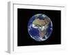 Full Earth Showing Africa, Europe During Day, 2001-08-07-Stocktrek Images-Framed Photographic Print