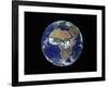 Full Earth Showing Africa, Europe During Day, 2001-08-07-Stocktrek Images-Framed Photographic Print