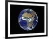 Full Earth Showing Africa, Europe During Day, 2001-08-07-Stocktrek Images-Framed Photographic Print