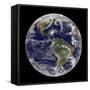 Full Earth Showing Hurricane Paloma-Stocktrek Images-Framed Stretched Canvas