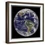 Full Earth Showing Hurricane Paloma-Stocktrek Images-Framed Photographic Print