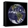Full Earth Showing North America and South America-null-Framed Stretched Canvas