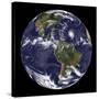 Full Earth Showing North America and South America-null-Stretched Canvas