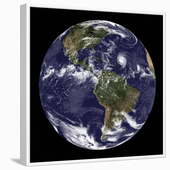 Full Earth Showing North America and South America-null-Framed Photographic Print