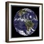 Full Earth Showing North America and South America-null-Framed Photographic Print