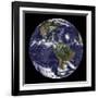 Full Earth Showing North America and South America-null-Framed Photographic Print