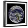 Full Earth Showing North America and South America-Stocktrek Images-Framed Photographic Print