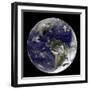 Full Earth Showing North America and South America-Stocktrek Images-Framed Photographic Print