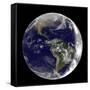 Full Earth Showing North America and South America-Stocktrek Images-Framed Stretched Canvas