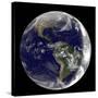 Full Earth Showing North America and South America-Stocktrek Images-Stretched Canvas