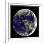 Full Earth Showing North America and South America-Stocktrek Images-Framed Photographic Print