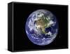 Full Earth Showing North America (With Stars)-Stocktrek Images-Framed Stretched Canvas