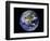 Full Earth Showing North America (With Stars)-Stocktrek Images-Framed Photographic Print