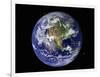 Full Earth Showing North America (With Stars)-Stocktrek Images-Framed Photographic Print