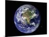 Full Earth Showing North America (With Stars)-Stocktrek Images-Mounted Photographic Print