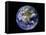 Full Earth Showing North America (With Stars)-Stocktrek Images-Framed Stretched Canvas