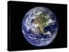 Full Earth Showing North America (With Stars)-Stocktrek Images-Stretched Canvas