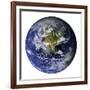 Full Earth Showing North America-Stocktrek Images-Framed Photographic Print