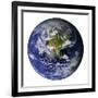 Full Earth Showing North America-Stocktrek Images-Framed Photographic Print