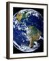 Full Earth Showing the Americas-Stocktrek Images-Framed Photographic Print