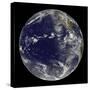 Full Earth Showing Various Tropical Storms-null-Stretched Canvas