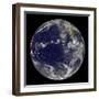 Full Earth Showing Various Tropical Storms-null-Framed Photographic Print