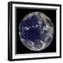 Full Earth Showing Various Tropical Storms-null-Framed Photographic Print