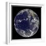 Full Earth Showing Various Tropical Storms-null-Framed Photographic Print