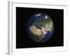 Full Earth View Showing Africa, Europe, the Middle East, and India-Stocktrek Images-Framed Photographic Print