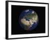 Full Earth View Showing Africa, Europe, the Middle East, and India-Stocktrek Images-Framed Photographic Print