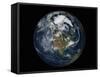 Full Earth View Showing North America-Stocktrek Images-Framed Stretched Canvas